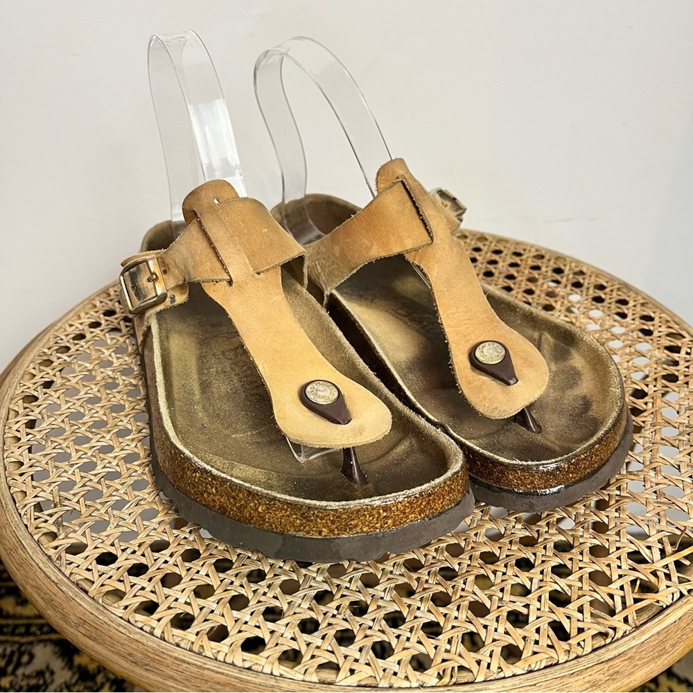 Birkenstock Betula Gizeh Leather Sandals
